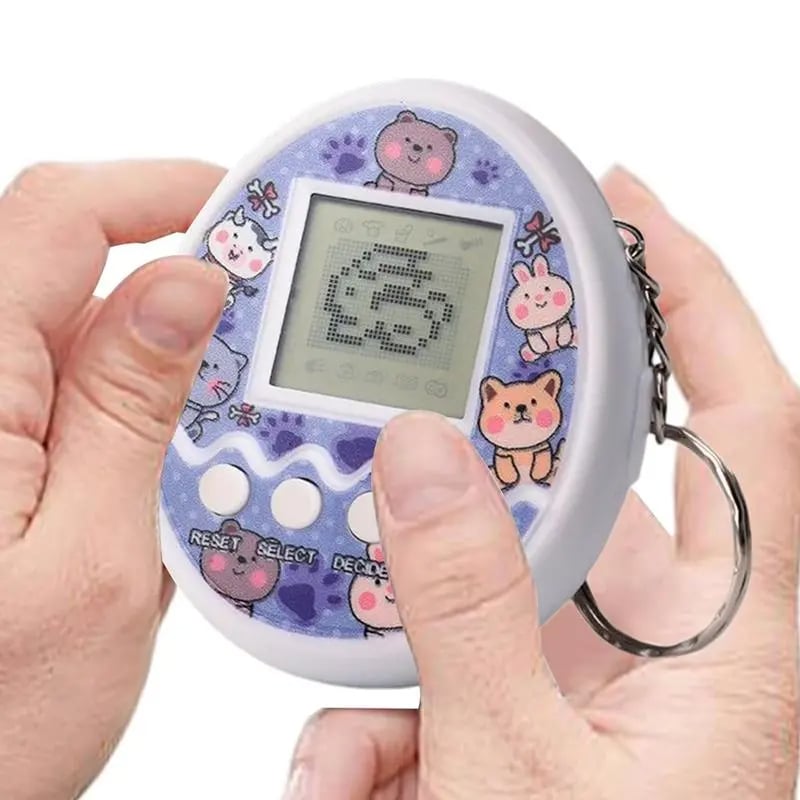 Image of Electronic Pets Game Toys Virtual Tamagotchi in Russian Original German Spanish Polish Digital Anima