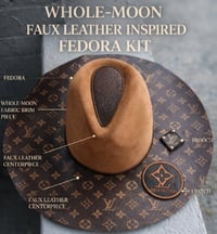 Whole Moon  GIY Leather Fedora Kit