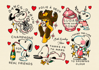 FOB x Snoopy A4 Print