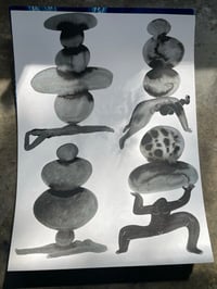 Year of carrying too much - fine art print