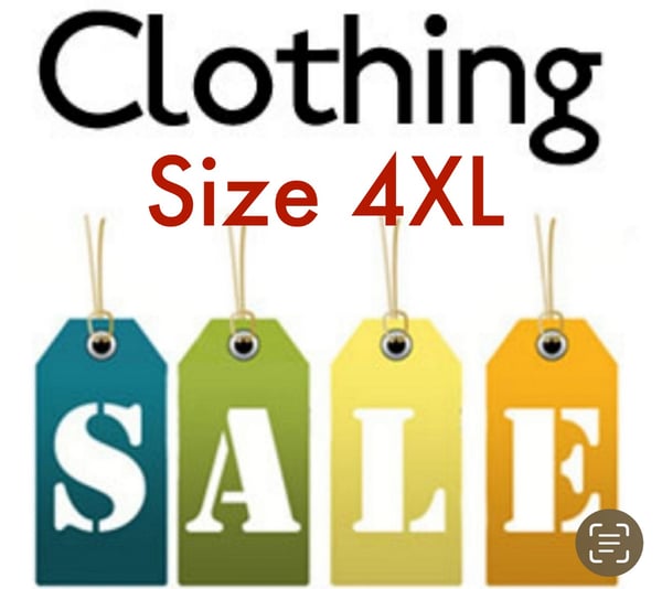 Image of Clothing Bundle - Womens Size 4XL 3-4 Items - Free Shipping 