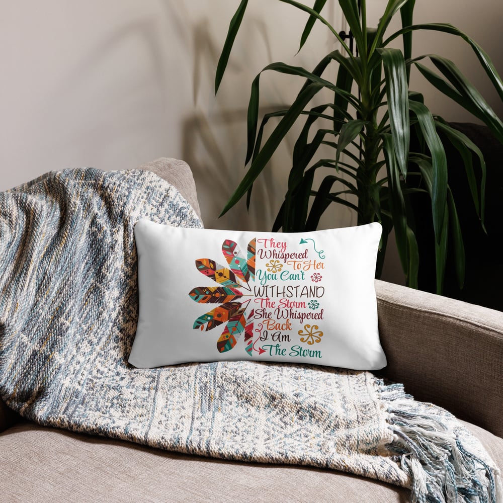 Image of Survive The Storm Basic Pillow