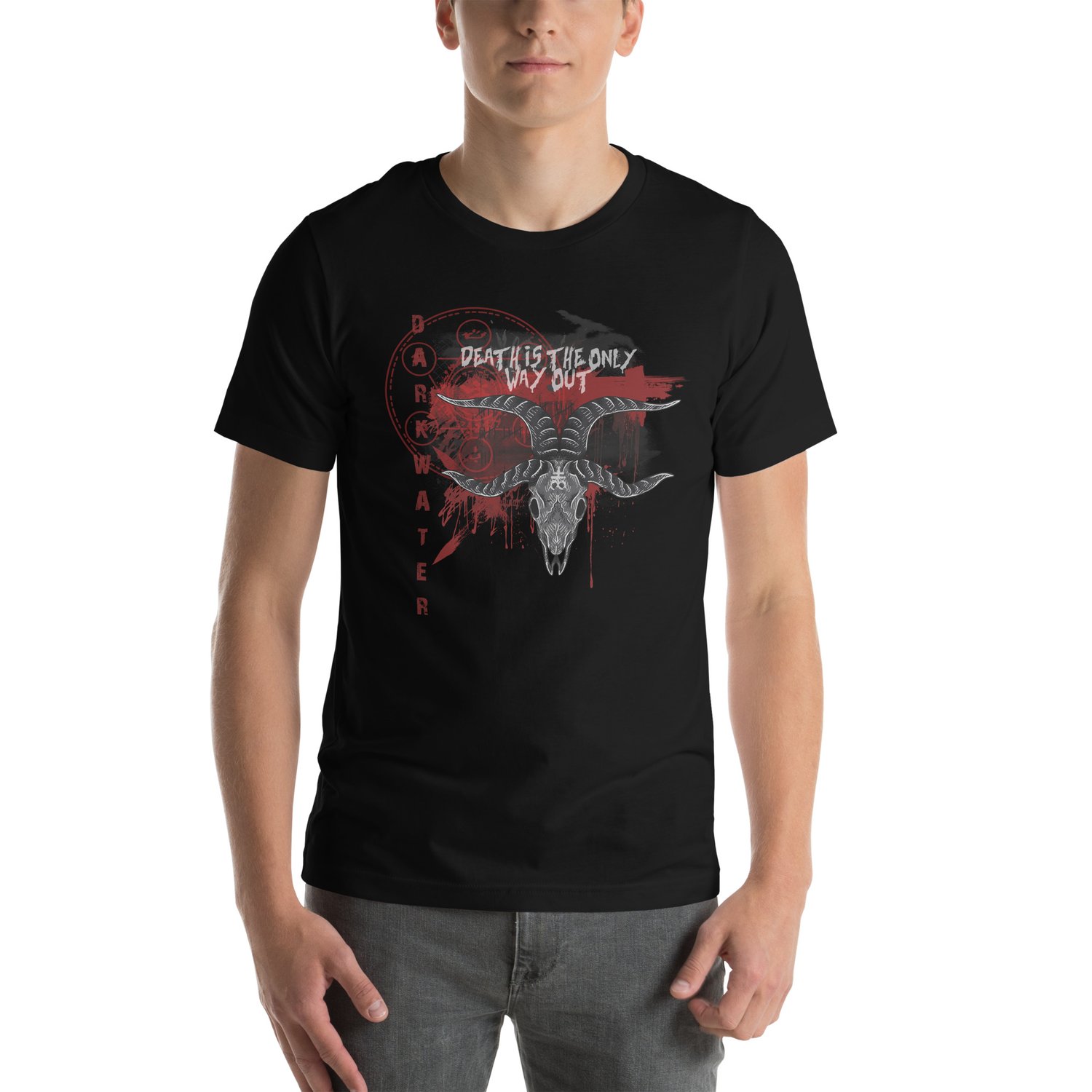 Image of Officially licensed Babalon red skull Unisex t-shirt