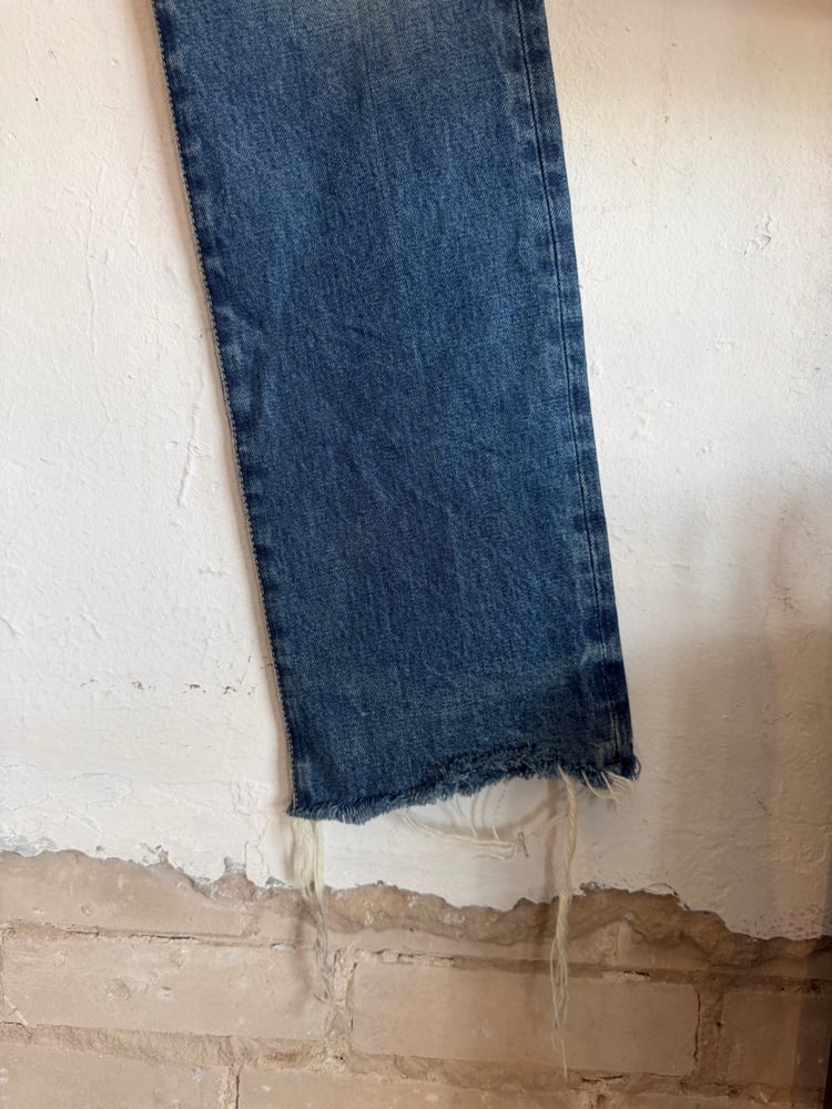 Image of Gucci Blue Cutoff Denim