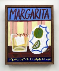Margarita framed canvas