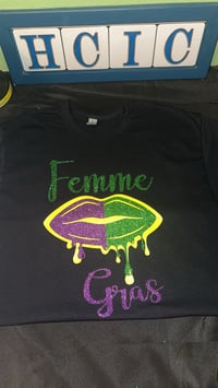 Image 3 of Femme Mardi Gras Shirt