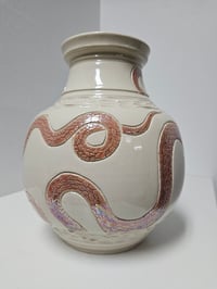 Image 4 of Vase 10 - Iridescent snakes