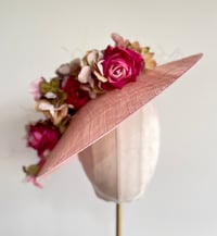 Image 1 of Pink cookie with flower trail SOLD