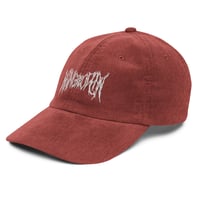 Image 6 of BAAO Metal Logo Corduroy Cap