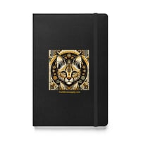 Image 1 of Serval Design Hardcover Journal 5.5" x 8.5"