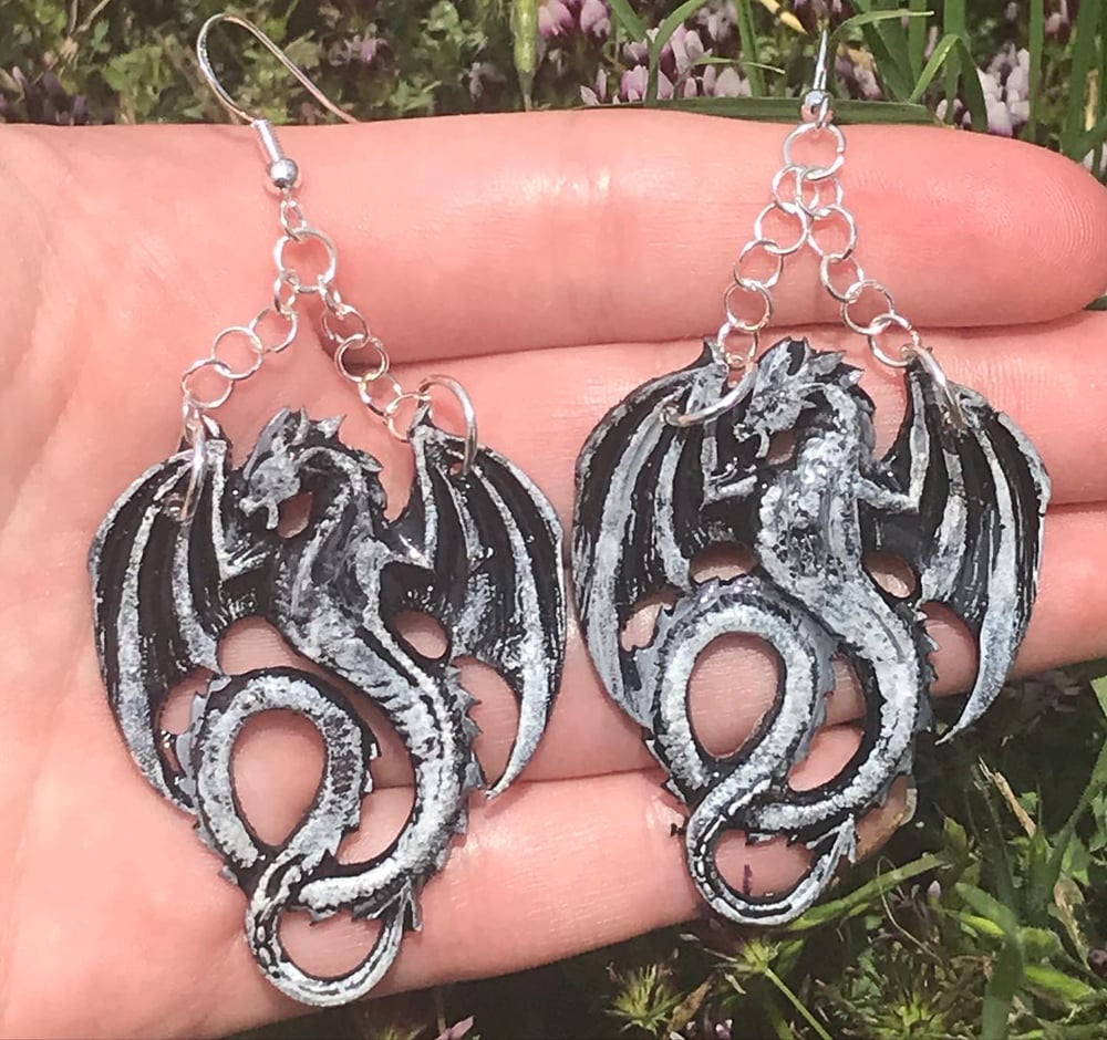 Image of Dragon Earrings 