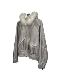 Image 1 of SIBERIA Fur Zip Hoodie 