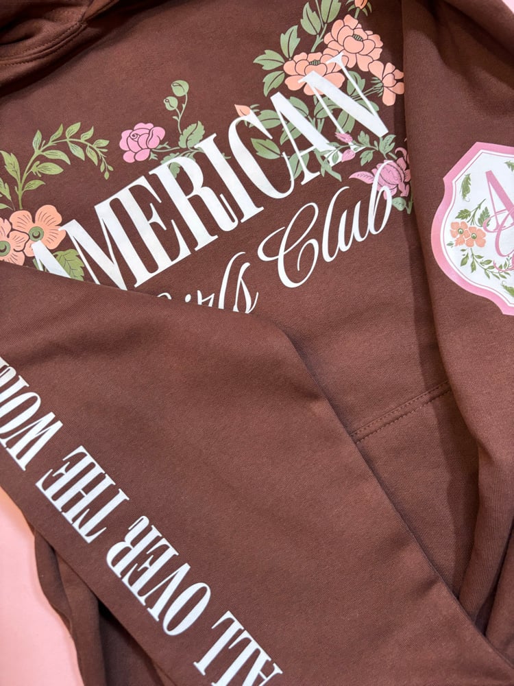 Image of American Girls Club tee/sweater/hood