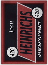 Image 2 of Josh Heinrichs Baseball Blazer Baseball Card