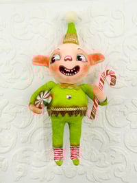 Image 1 of Elf with Candy Cane and Peppermint II