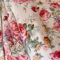 Image 4 of Made to Order - Vintage Style Pink Floral Eiderdown 