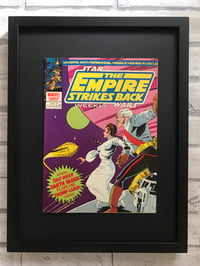 Image 1 of Framed Vintage Comics-Star Wars
