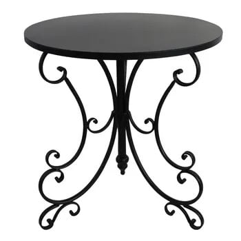 Image of French Bistro Table BLACK