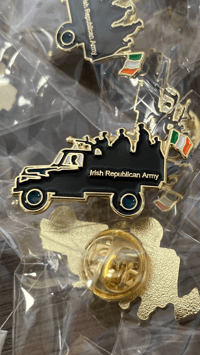 “A lorry load of volunteers.....” soft enamel pin