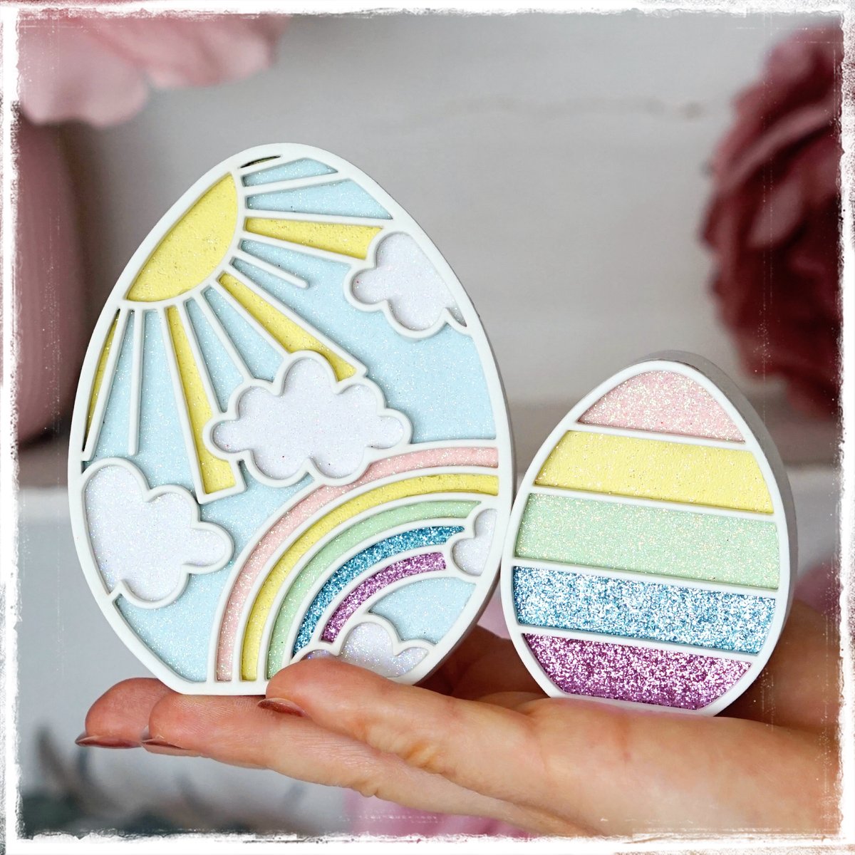 Image of PREORDER Sunshine & Rainbow Easter Egg Trio