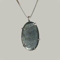 Image 5 of Moss aquamarine necklace 