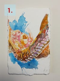 Image 3 of "Sea Beasts Studies" - ORIGINALS