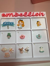 Alice Resin Charms 