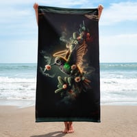 Huitzilopochtli -  30″ × 60″  _  Towel By #memortega 