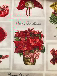 Image 5 of Hule Loneta Resinada - Navidad/Campanas - 6€/m