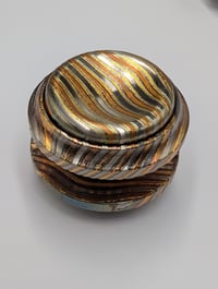 Image 8 of Preorder New Linkage Button---DOME in Mokume