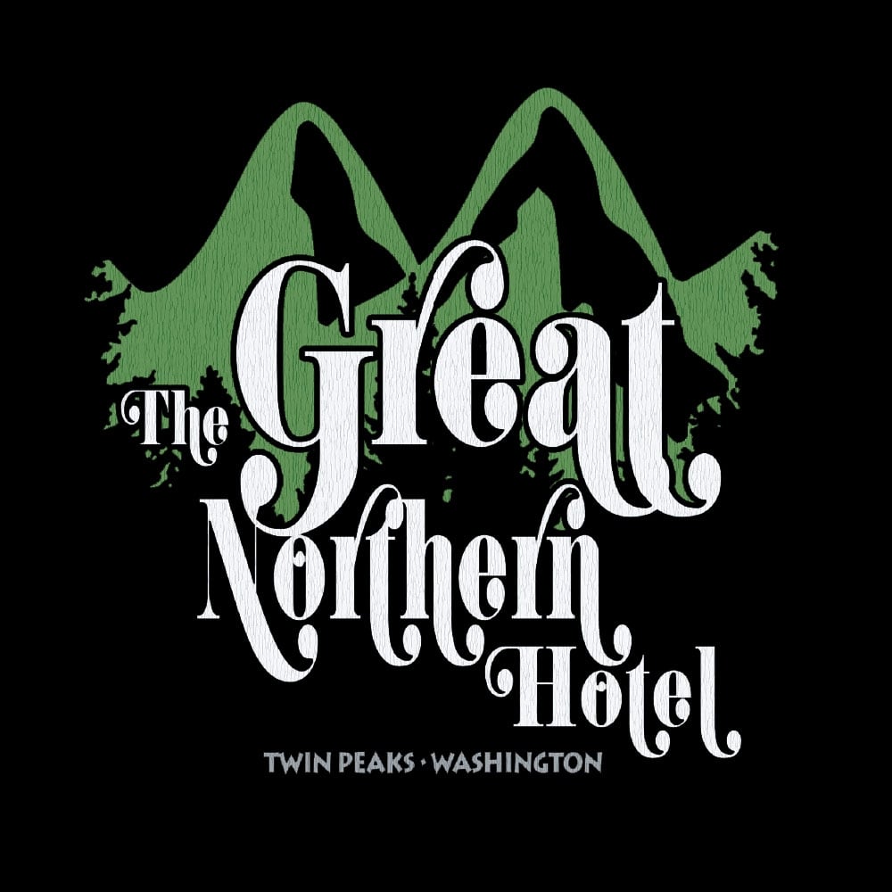 Image of The Great Northern Hotel T Shirt - Inspired by Twin Peaks