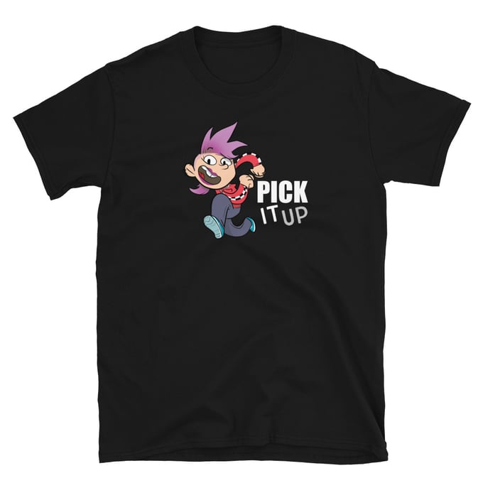 Image of Pick it up Girl!  "Toon Tone" by Dave Buist Unisex T-Shirt