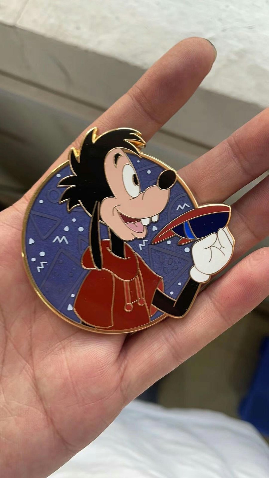 Dual Goofy Movie Fantasy factory Pin