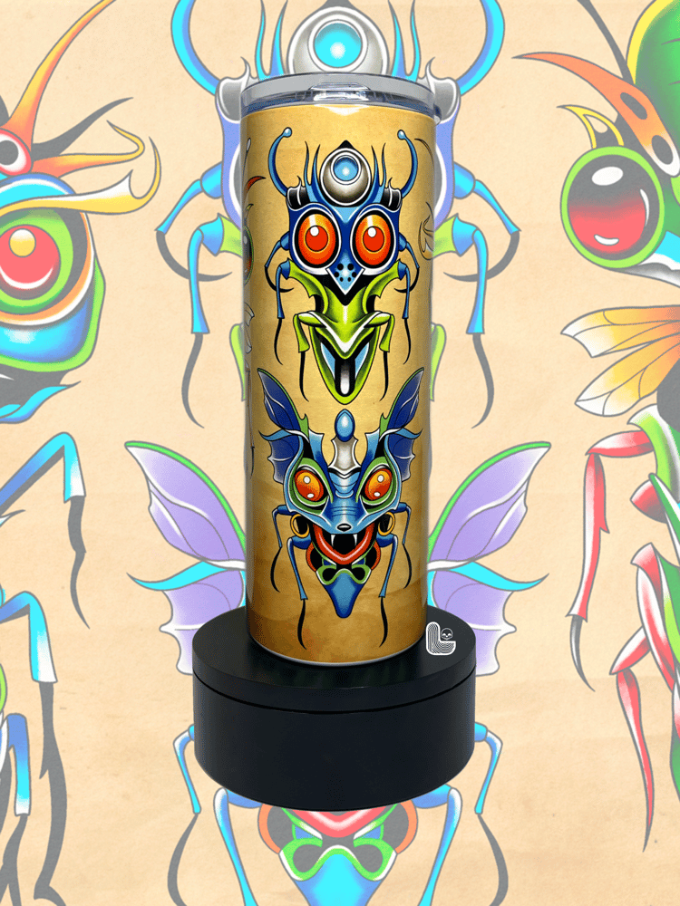 Image of Creepy Crawlies - Tattoo Flash Edition (20 oz Tumbler)