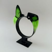 Image 4 of Black/Green Mismatch Husky Set