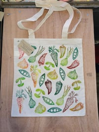 Image 1 of Garden Veggie Tote bag
