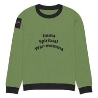 Image 1 of War-momma Knitted crew neck sweater copy copy