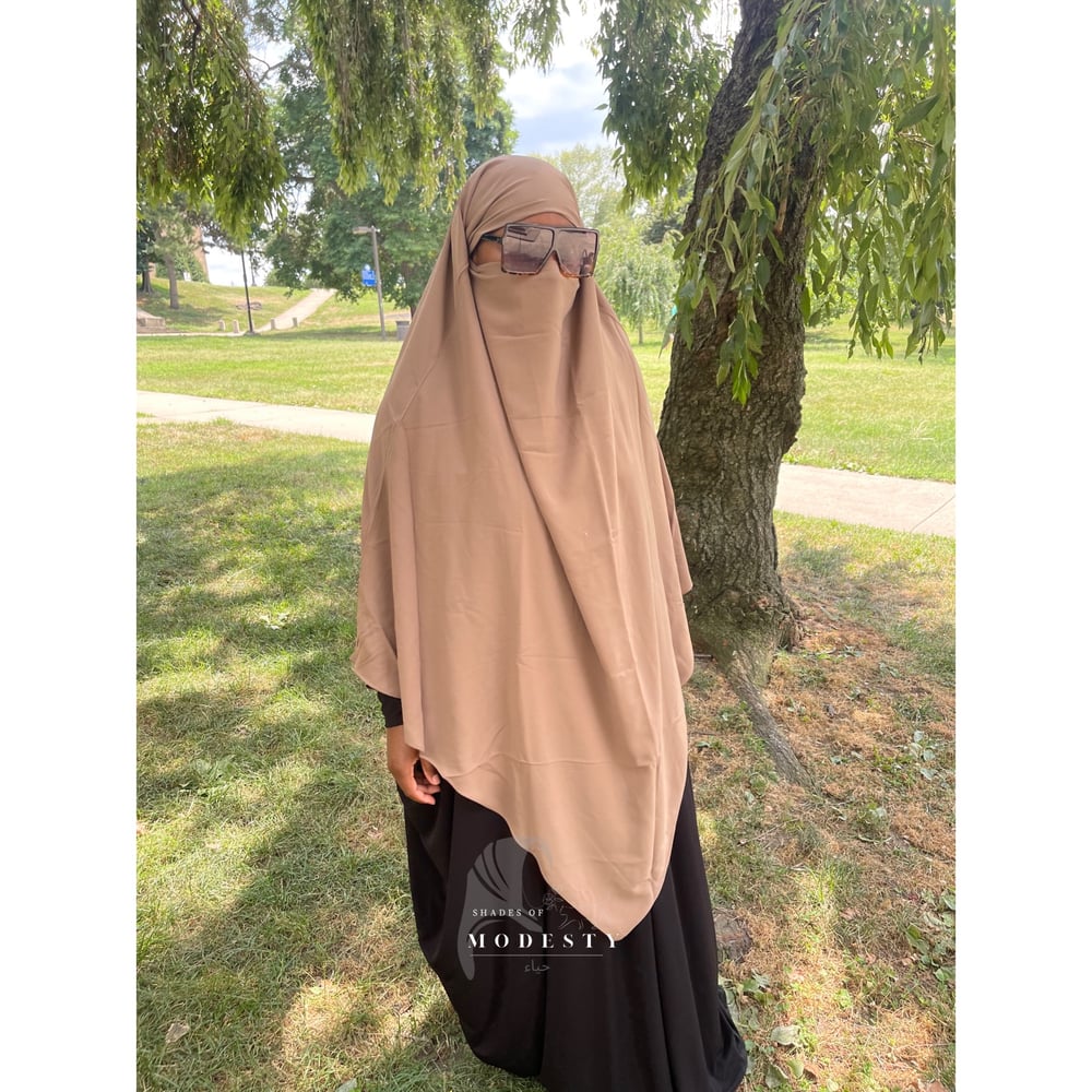 Overhead Khimar  (Taupe)