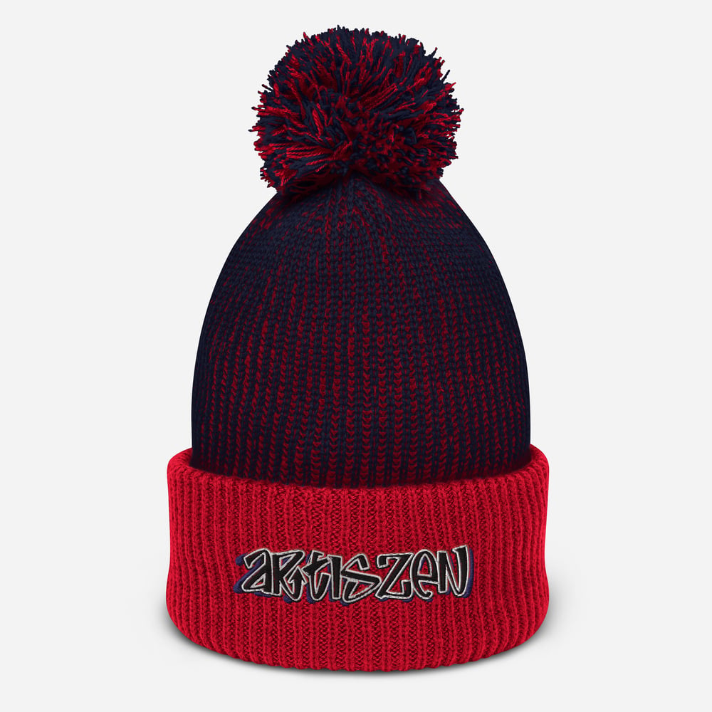 Artiszen Grafitti logo Pom-Pom Beanie