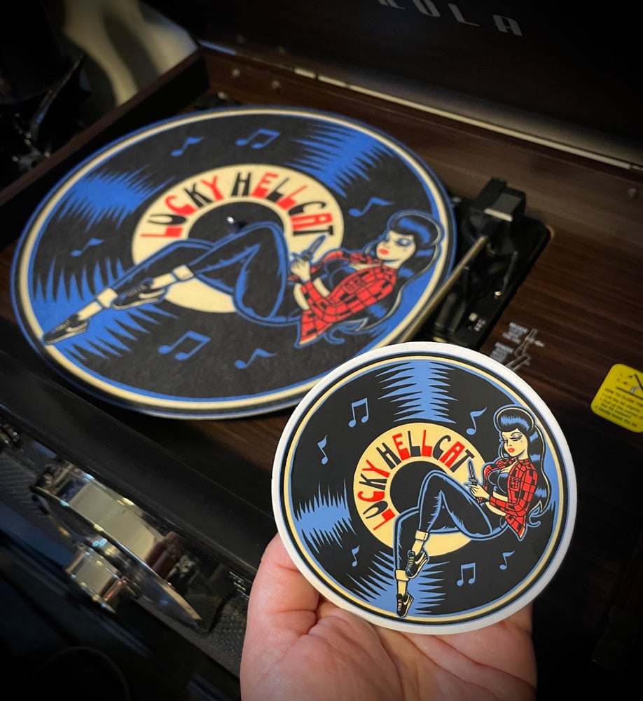 Rock n Roll Gangster Turntable Slipmat