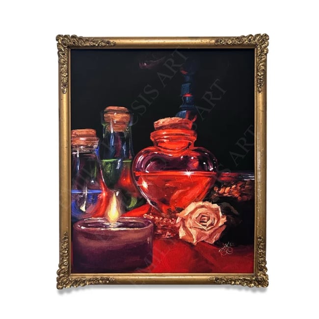 Original Painting Print // ‘Love Potion’ in Oil