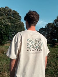 Image 2 of Men’s ‘Olive Tree’ Grafted Tee 