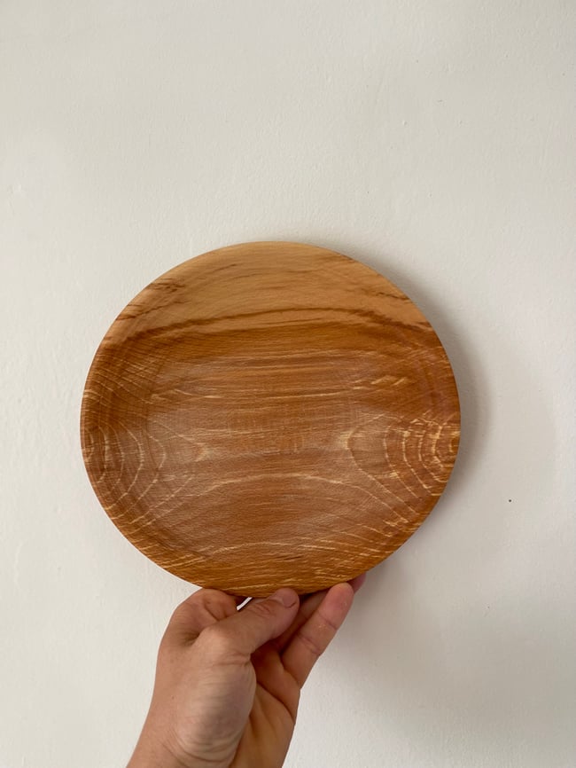 Spalted Beech Plate