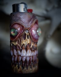 Image 14 of Monstrous Glow Bic Lighter Sleeve OOAK