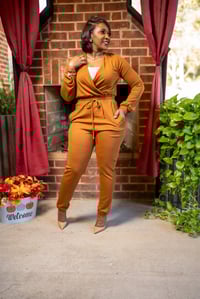 Image 1 of Jumpsuit w/Drawstring 