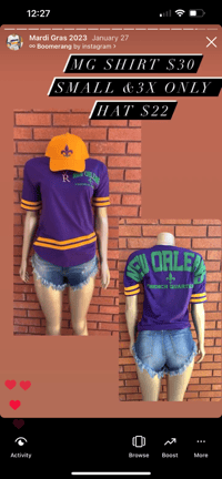 Image 2 of Unisex New Orleans Mardi shirt 