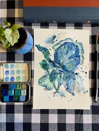 Image 1 of "Blue Iris" Original