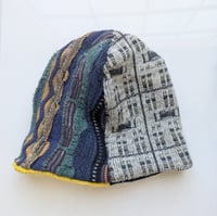Image 2 of Upcycled Reversible Beanie Cotton Blend 35