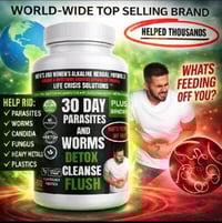 Image 2 of TOP SELLER  WORLD-WIDE 7 DAY, 14 DAY & 30 DAY  PARASITE AND WORM CLEANSE CAPSULES 