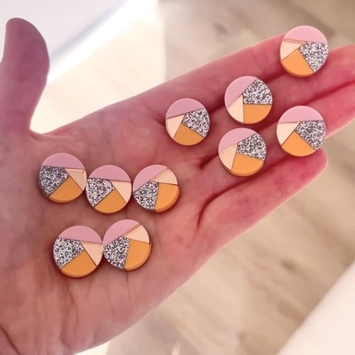 Image of Mosaic Geo Studs